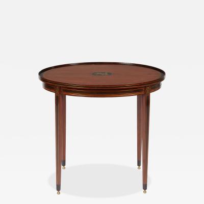 Swedish Neoclassical Oval Table