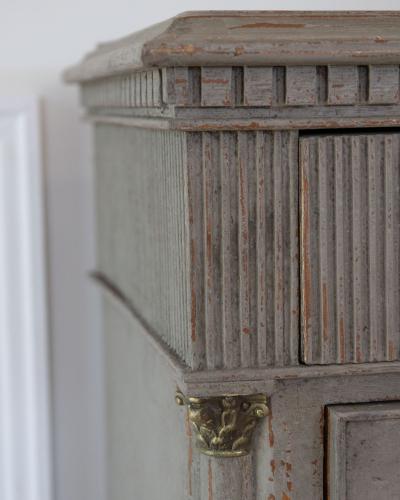 Swedish Painted Chest of Drawers circa 1840