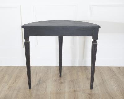 Swedish Painted Demi Lune Console ca 1880