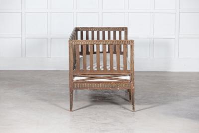 Swedish Painted Gustavian Sofa Daybed