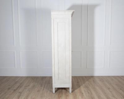 Swedish Painted Linen Closet with Shelves Circa 1890