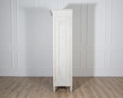 Swedish Painted Linen Closet with Shelves Circa 1890