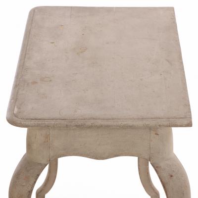 Swedish Painted Pine Console or Writing Desk 19th C 