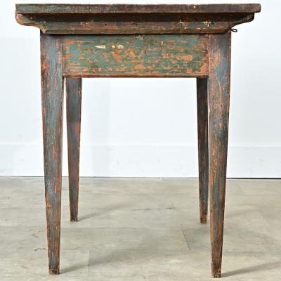 Swedish Painted Pine Desk Circa 1827