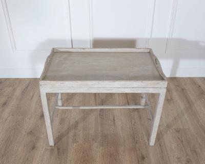 Swedish Painted Tray Table Coffee Table Circa 1920