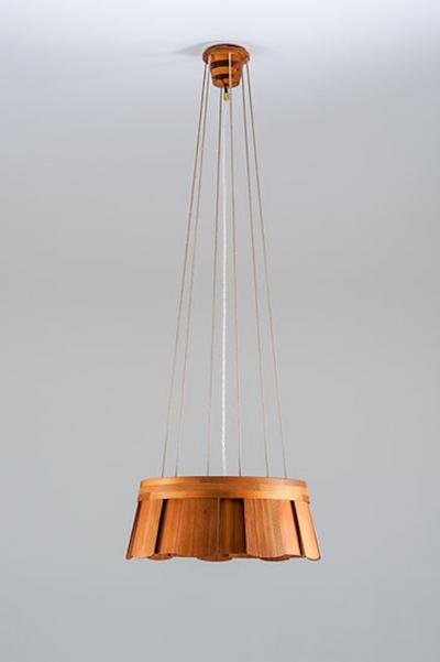 Swedish Pendant in Pine 1970s