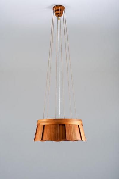 Swedish Pendant in Pine 1970s