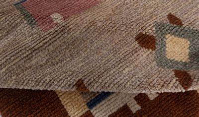 Swedish Pile Rug Sign Initials HBB 