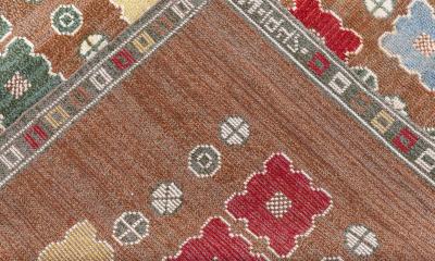 Swedish Pile Rug With Initials Ch W