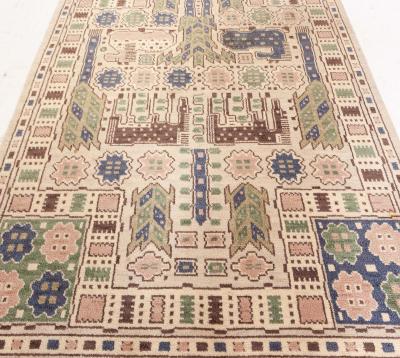 Swedish Pile Rug by Marta Maas Fjetterstrom Hasthagen Flossa 
