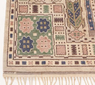 Swedish Pile Rug by Marta Maas Fjetterstrom Hasthagen Flossa 