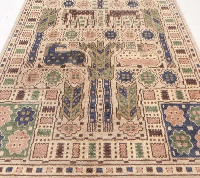 Swedish Pile Rug by Marta Maas Fjetterstrom Hasthagen Flossa 