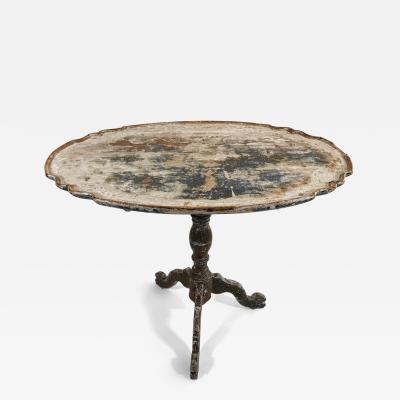 Swedish Rococo Tilt Top Tea Table circa 1770 80