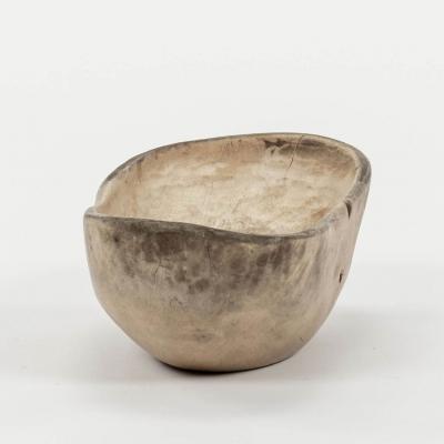 Swedish Rustic Branch Shaped Dugout Trough