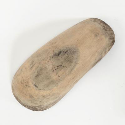 Swedish Rustic Branch Shaped Dugout Trough