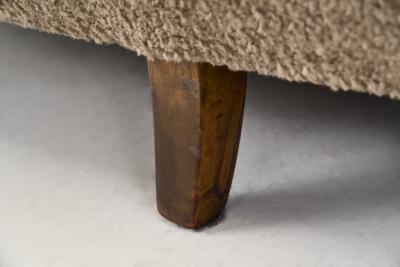 Swedish Three Seater Conversation Sofa Sweden 1940s