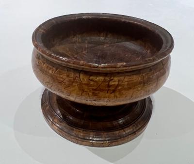 Swedish Turned Burl Vessel