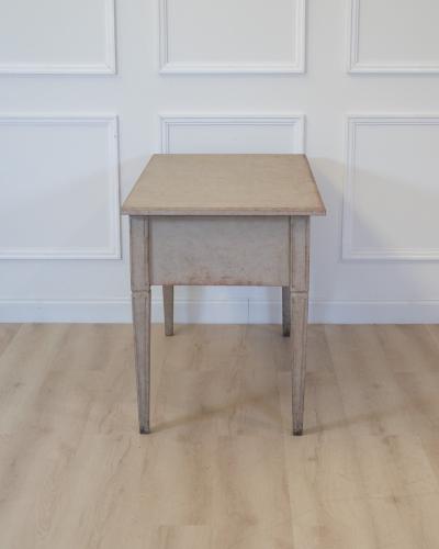 Swedish Writing Desk in Grey Paint circa 1900