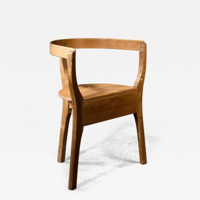 Swedish folk art monk chair