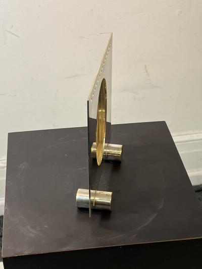 Swid Powell MODERNIST SIVERPLATE SWID POWELL PHOTO FRAME DESIGNED BY RICHARD MEIER