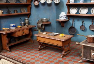 Swiss Kitchen Diorama