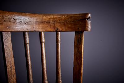 Swivel Alps Crafted Chair in Wood 1900