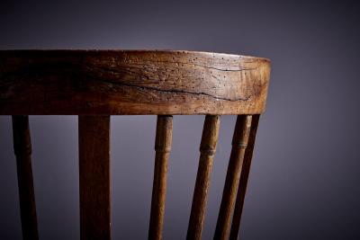 Swivel Alps Crafted Chair in Wood 1900