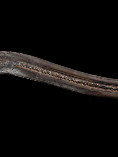 Sword and its scabbard Diplomatic gift from Negus Menelik II