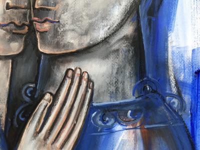 Sylvain Legrand Un Amour Rouge et Bleu