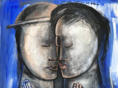 Sylvain Legrand Un Amour Rouge et Bleu