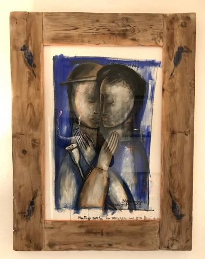 Sylvain Legrand Un Amour Rouge et Bleu