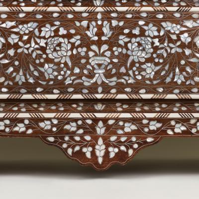 Syrian Mother of pearl chest of four drawers Design 1