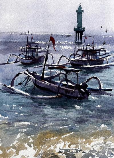 Szczepan Urbanowicz Off Sanur Beach Bali