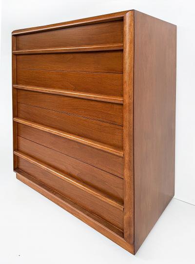 T H Robsjohn Gibbings 1950s T H Robsjohn Gibbings for Widdicomb Chest Restored on Casters