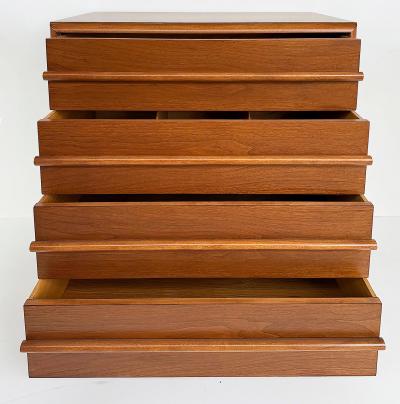 T H Robsjohn Gibbings 1950s T H Robsjohn Gibbings for Widdicomb Chest Restored on Casters