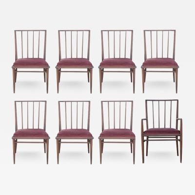 T H Robsjohn Gibbings 4 T H Robsjohn Gibbings For Widdicomb Mahogany Dining Chairs