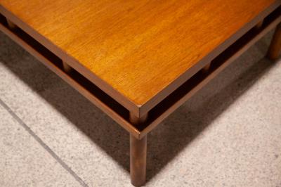 T H Robsjohn Gibbings A Rare T H Robsjohn Gibbings for Widdicomb Walnut Coffee Table 