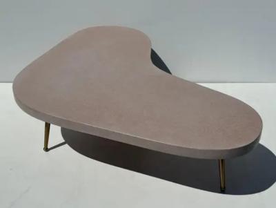 T H Robsjohn Gibbings Boomerang Shaped Cork Coffee Table