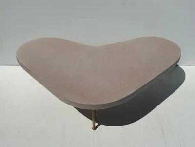 T H Robsjohn Gibbings Boomerang Shaped Cork Coffee Table