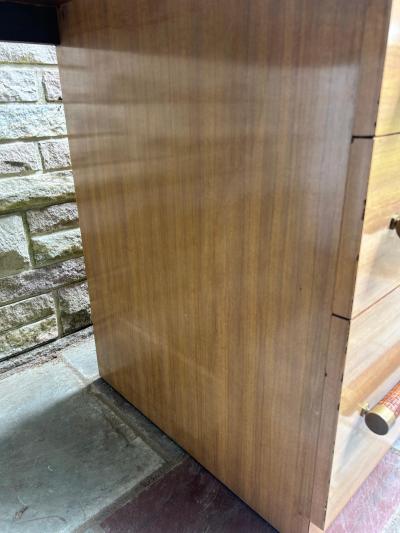 T H Robsjohn Gibbings Fabulous T H Robsjohn Gibbings Widdicomb Cane Pulls Desk Mid Century