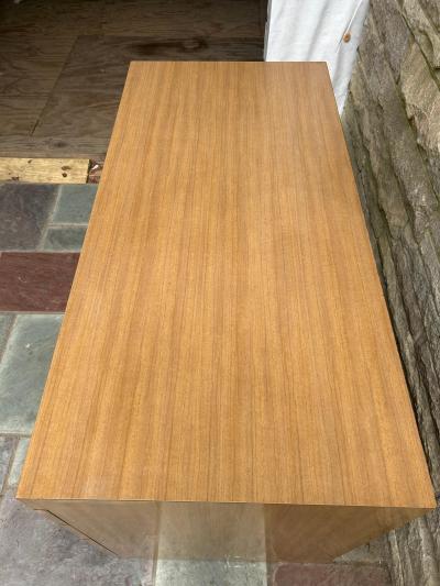 T H Robsjohn Gibbings Fabulous T H Robsjohn Gibbings Widdicomb Cane Pulls Desk Mid Century