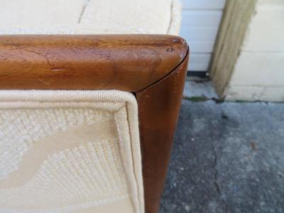 T H Robsjohn Gibbings Lovely Robsjohn Gibbings Walnut Sofa