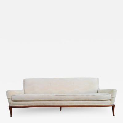 T H Robsjohn Gibbings Lovely Robsjohn Gibbings Walnut Sofa