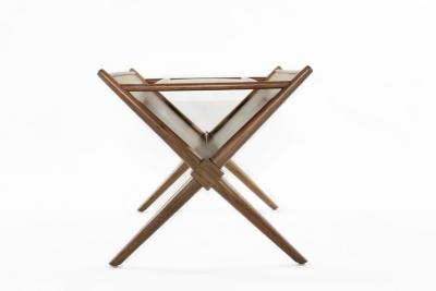 T H Robsjohn Gibbings Magazine Table by T H Robsjohn Gibbings for Widdicomb c 1950s