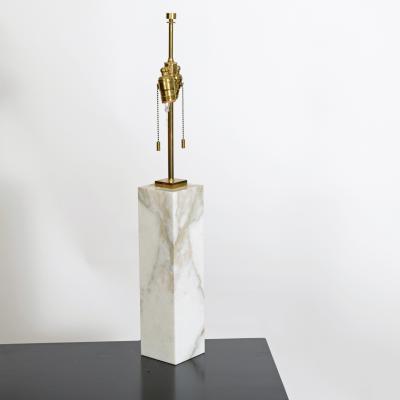 T H Robsjohn Gibbings Marble Table lamp by T H Robsjohn Gibbings for Hansen