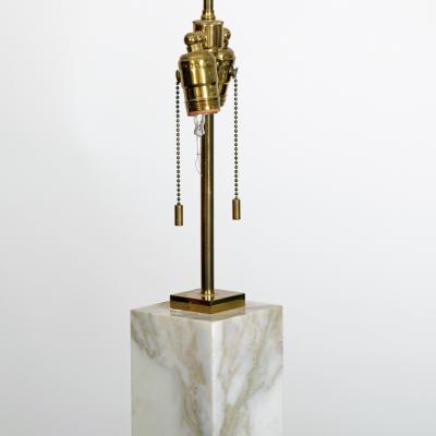 T H Robsjohn Gibbings Marble Table lamp by T H Robsjohn Gibbings for Hansen