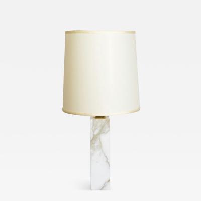 T H Robsjohn Gibbings Marble Table lamp by T H Robsjohn Gibbings for Hansen