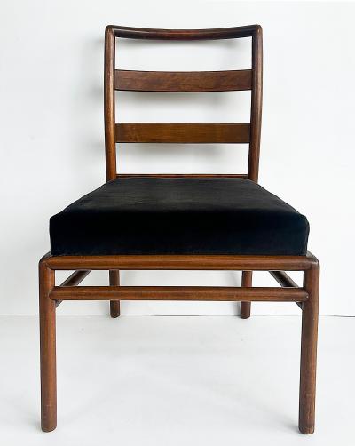 T H Robsjohn Gibbings Mid century T H Robsjohn Gibbings 4209 Ladder back Chairs for Widdicomb Pair