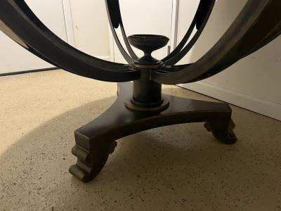 T H Robsjohn Gibbings POST MODERN GREEK KEY TROMP LOEIL DINING TABLE