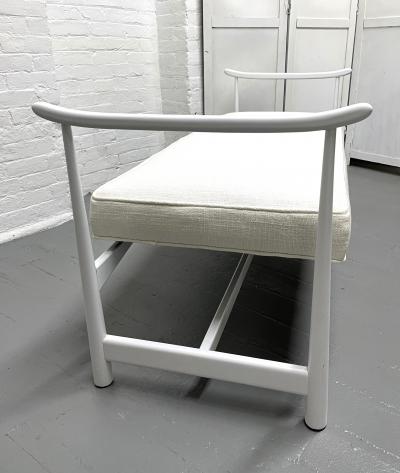 T H Robsjohn Gibbings Painted Bench in the style of Robsjohn Gibbings